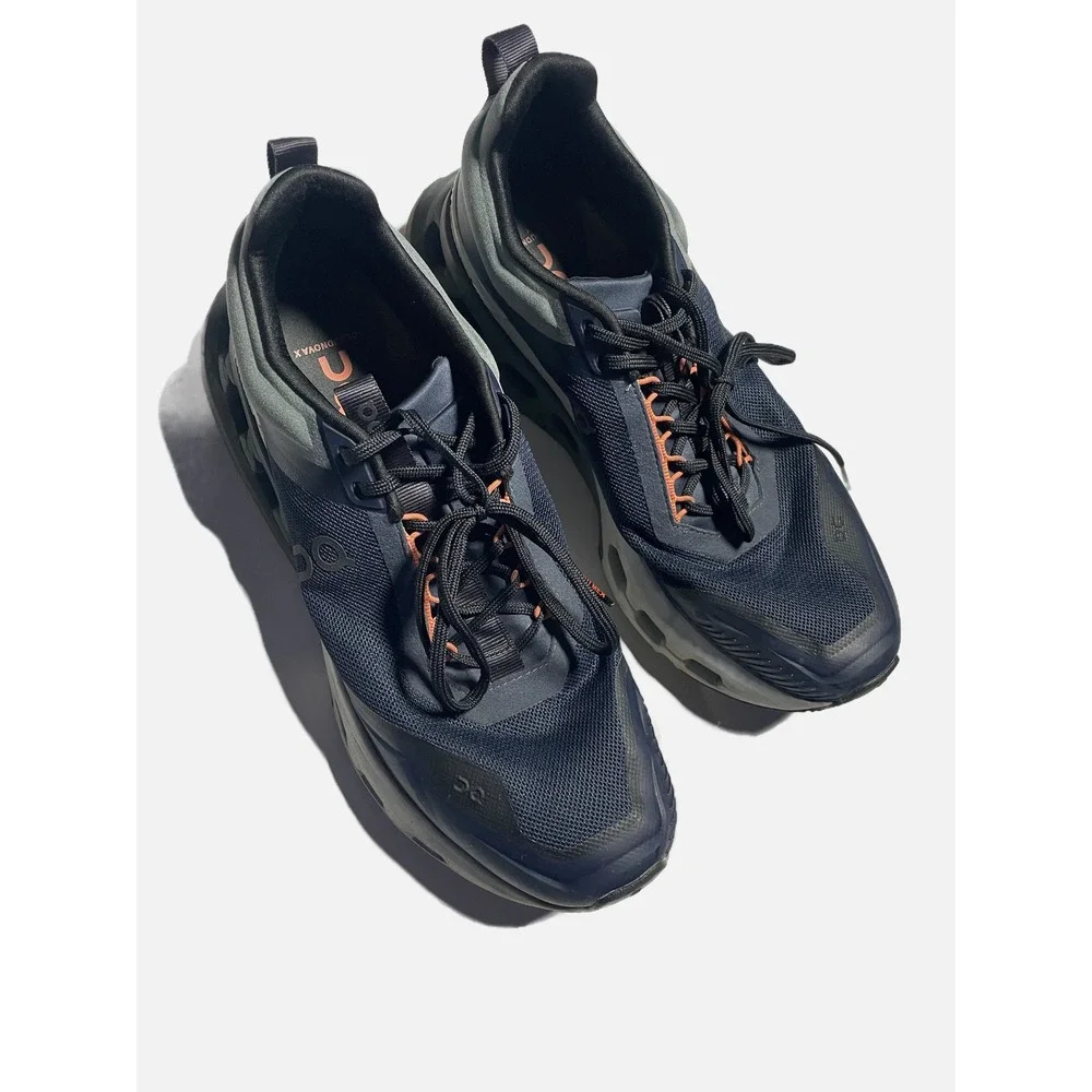 On Cloudnova Form Sneakers Mens 10 Navy Grey Running Athletic Shoes Low Top